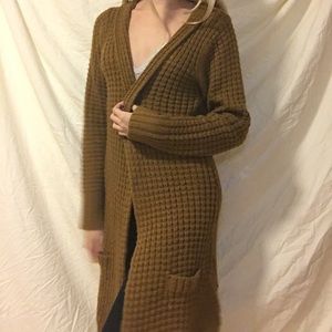 ♡ long knit cardigan ♡